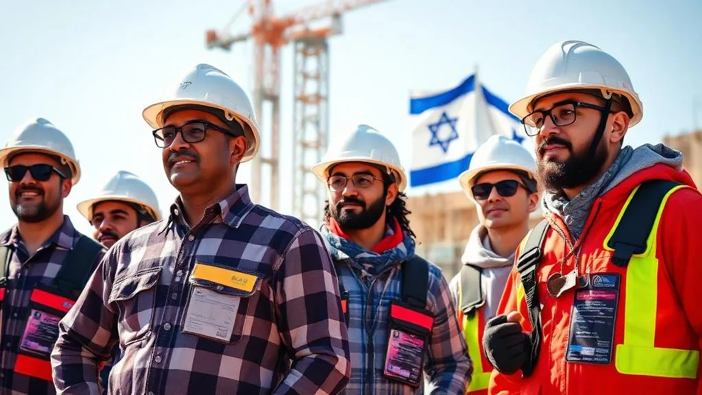 עובדים זרים בישראל - עובדים מגוונים עם היתרי עבודה