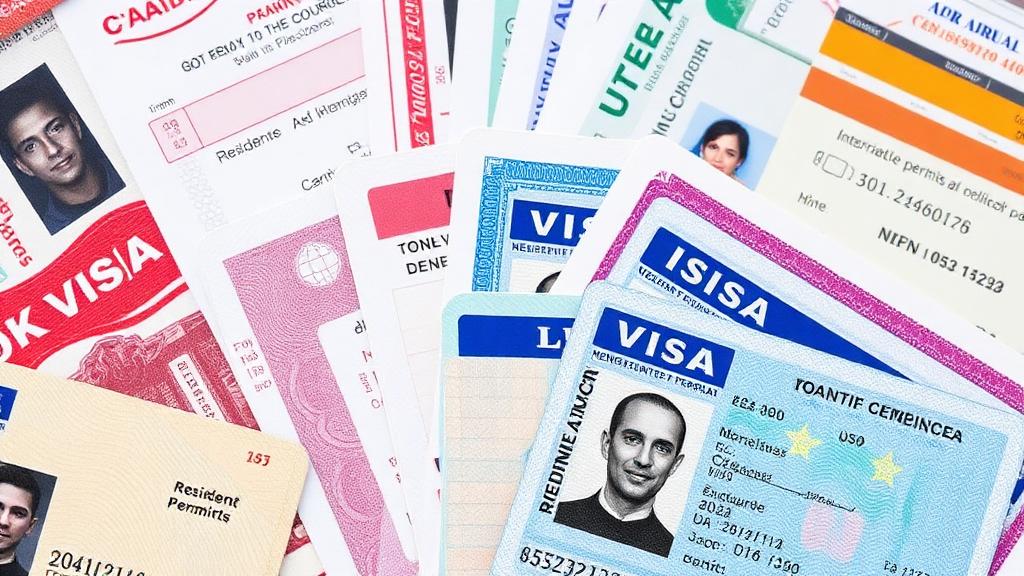 חוק השהות בישראל - סוגי אשרות ותעודות שהייה